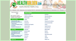 Desktop Screenshot of healthgolden.com